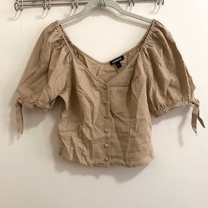 Express puff sleeve blouse size XS